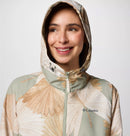 COLUMBIA Spire Valley Printed Windbreaker Safari Window Plaid COLUMBIA