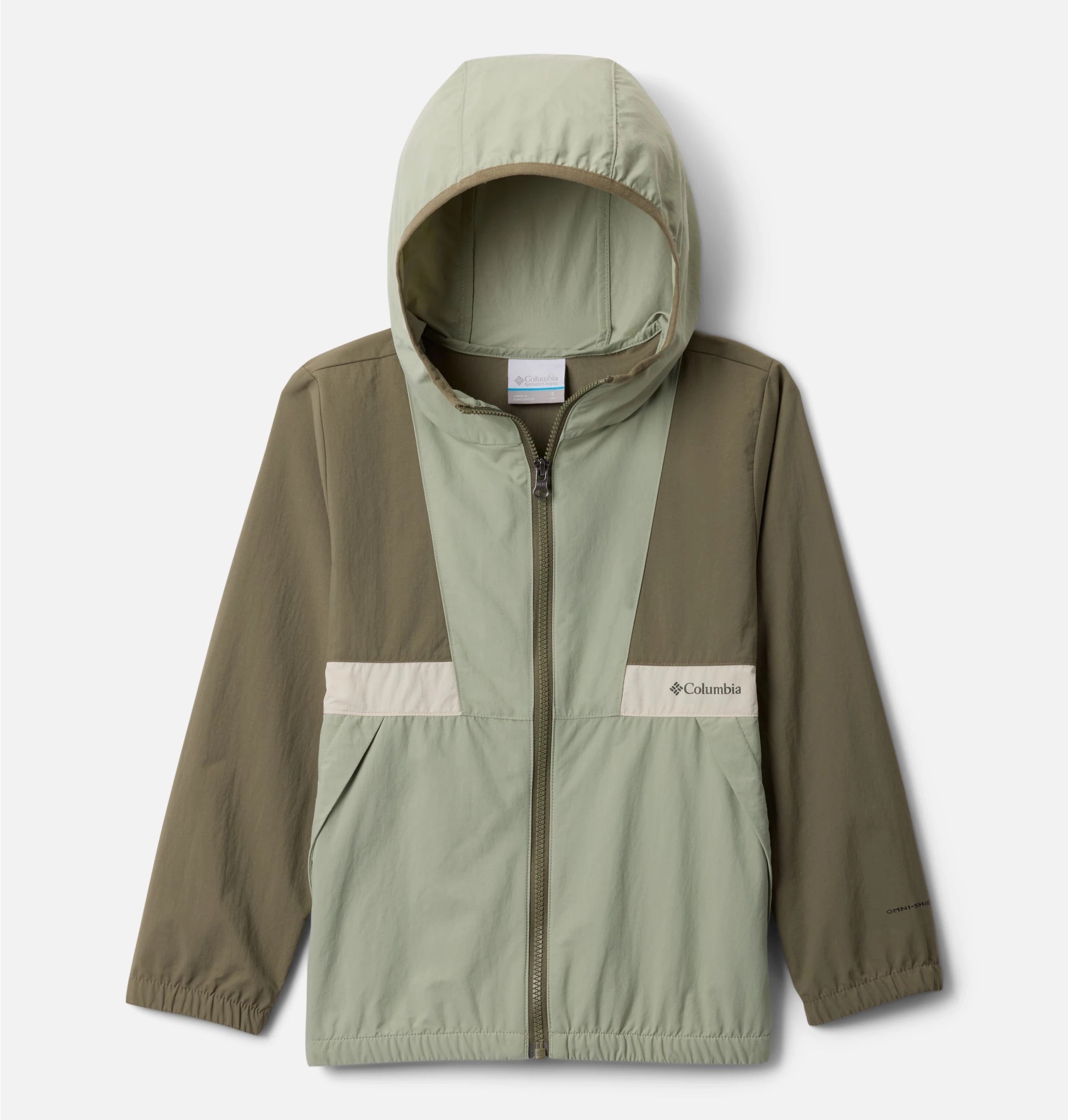 COLUMBIA Spire Valley Windbreaker Spice, Major COLUMBIA Stone Green XS