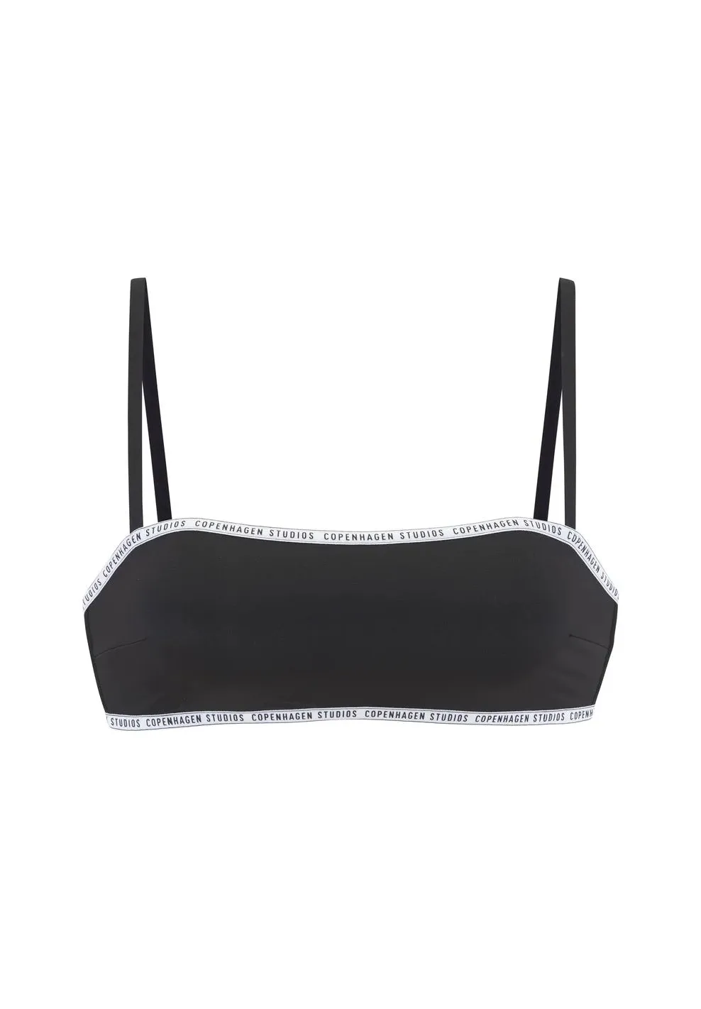 COPENHAGEN STUDIOS Bandeau-Top C/D Bikini COPENHAGEN STUDIOS black 36C/D