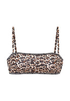 COPENHAGEN STUDIOS Bandeau-Top C/D Bikini COPENHAGEN STUDIOS leo print 36C/D