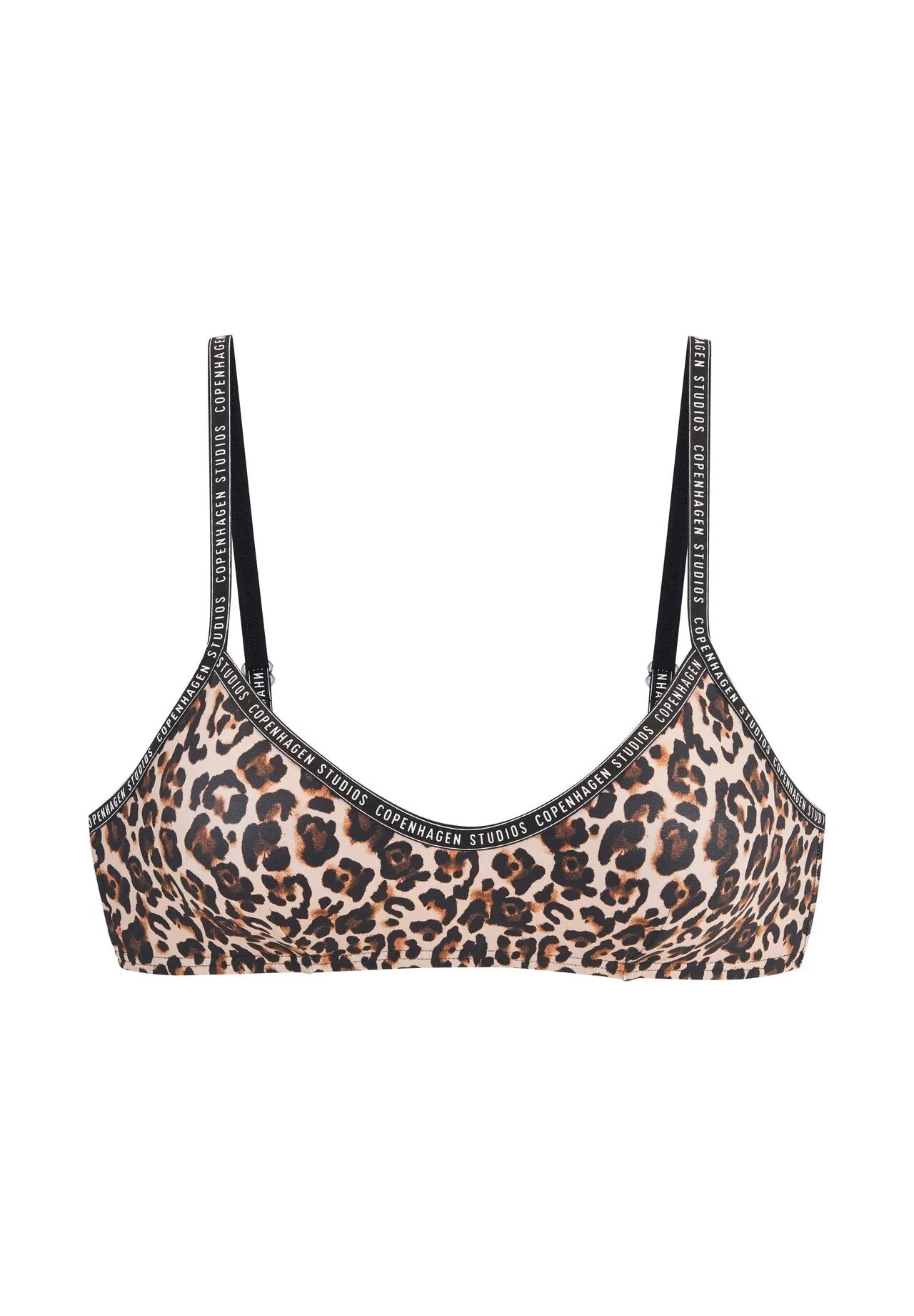 COPENHAGEN STUDIOS Bustier-Top C/D Bikini COPENHAGEN STUDIOS leo print 36C/D