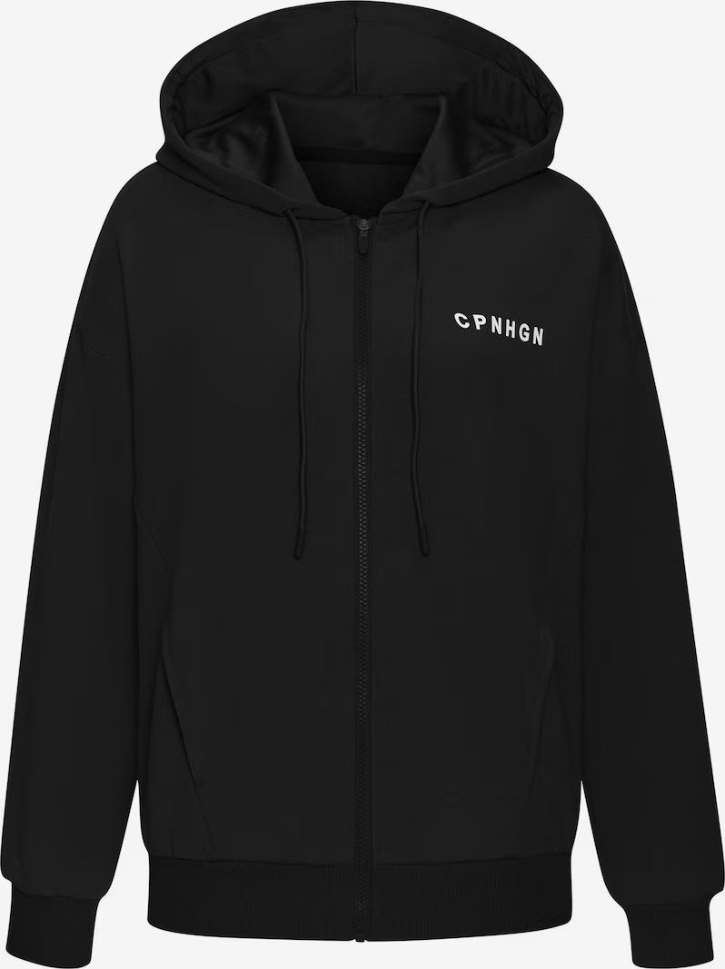 COPENHAGEN STUDIOS Oversized Sweatjacket Wanderjacken COPENHAGEN STUDIOS black XS