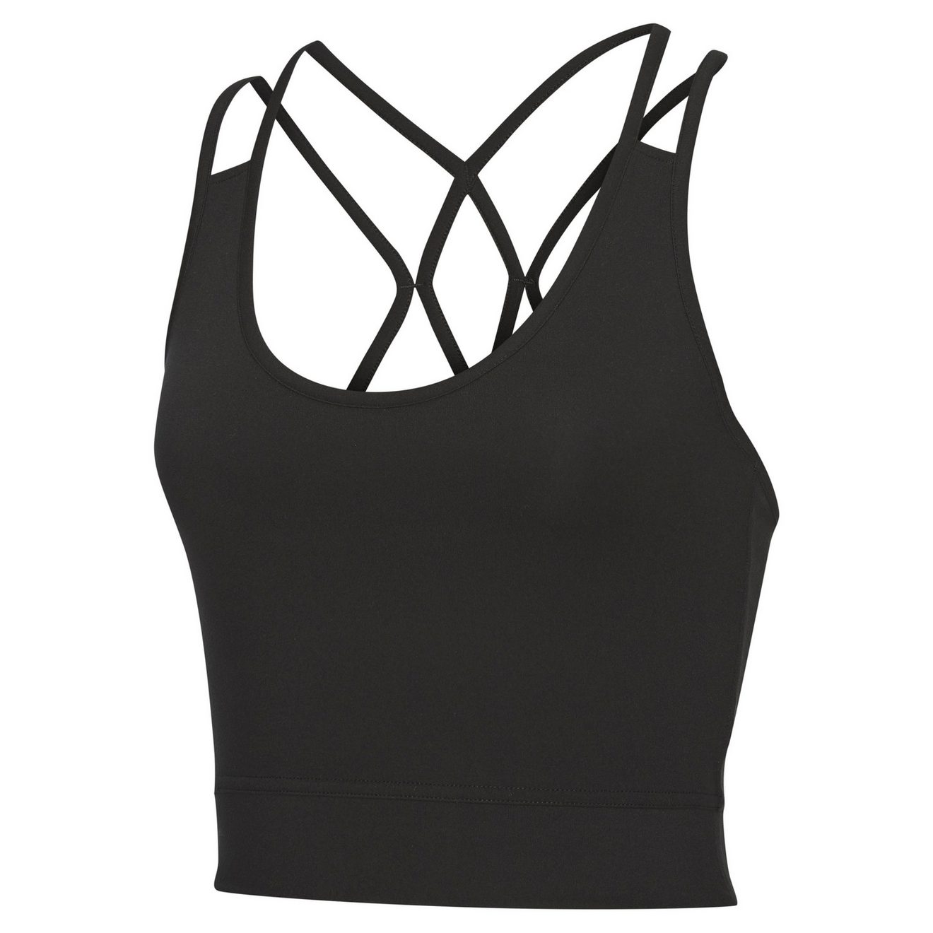 COPENHAGEN STUDIOS Performance Crop Top Freizeitshirts /-blusen COPENHAGEN STUDIOS black XS