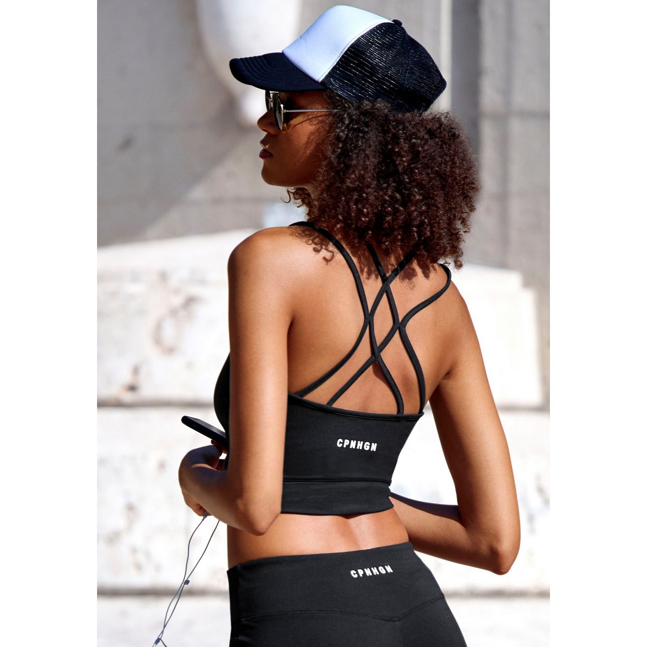 COPENHAGEN STUDIOS Performance Crop Top Freizeitshirts /-blusen COPENHAGEN STUDIOS