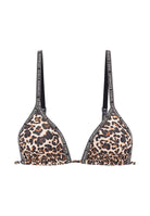 COPENHAGEN STUDIOS Triangel-Top C/D Bikini COPENHAGEN STUDIOS leo print 36C/D