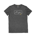 DEVOLD ACTIVE "OUTLINE" TEE MAN Wandershirts /-hemden DEVOLD ANTHRACITE S