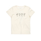 DEVOLD CLASSIC "FLOWERS" TEE WMN Wandershirts /-hemden DEVOLD WHITE XS