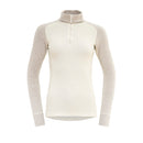 DEVOLD DUO ACTIVE MERINO 210 Z.NECK WMN Unterhemden DEVOLD 010A RAW WHITE S