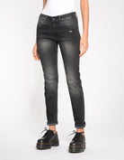 GANG 94 SANA CROPPED SLIM FIT Freizeithosen GANG 3 TOTAL BLACK VINT 25