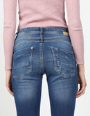 GANG 94AMELIE dream blue used Freizeithosen GANG