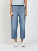 GANG 94CAROL CULOTTE Freizeithosen GANG midblue washed 25