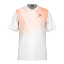 HEAD TOPSPIN T-Shirt Men Tennisoberteile HEAD print vision m/ campfire orang L