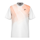 HEAD TOPSPIN T-Shirt Men Tennisoberteile HEAD print vision m/ campfire orang L