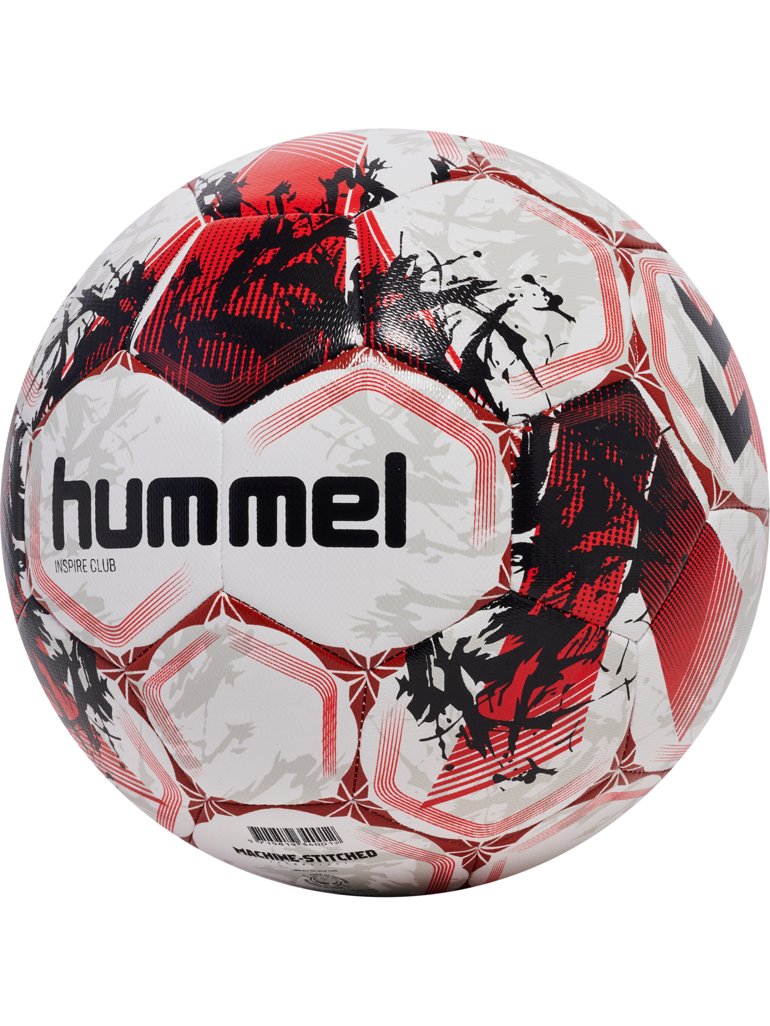 HUMMEL hmlINSPIRE CLUB FB Fußbälle HUMMEL RED/WHITE/RED 5