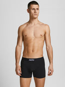 JACK & JONES JACBASIC BAMBOO TRUNKS 3 PACK NOOS Black/Black - Black Unterhosen JACK & JONES