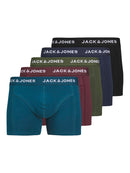 JACK & JONES JACTEO SOLID TRUNKS 5 PACK BOX Navy Blazer/SOLID Caps JACK & JONES Navy Blazer/SOLID S