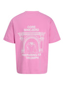 JACK & JONES JCOCNZ BERLIN GRAPHIC T-SHIRT Bright White Freizeitshirts /-hemden JACK & JONES