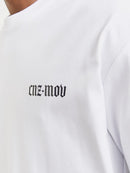 JACK & JONES JCOCNZ BERLIN GRAPHIC T-SHIRT Bright White Freizeitshirts /-hemden JACK & JONES