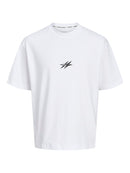 JACK & JONES JCOCNZ BERLIN GRAPHIC T-SHIRT Bright White Freizeitshirts /-hemden JACK & JONES White S