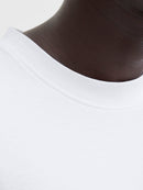 JACK & JONES JCOCNZ BERLIN GRAPHIC T-SHIRT Bright White Freizeitshirts /-hemden JACK & JONES