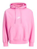 JACK & JONES JCOCNZ BERLIN SWEAT HOOD Pure Cashmere Freizeitpullover JACK & JONES Fuchsia Pink XS