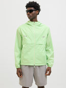 JACK & JONES JCOCNZ PARIS WINDBREAKER JACKET NOO Paradise Green/With Back Print Freizeitjacken JACK & JONES