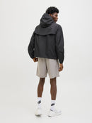 JACK & JONES JCOCNZ PARIS WINDBREAKER JACKET NOO Paradise Green/With Back Print Freizeitjacken JACK & JONES