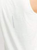 JACK & JONES JCOCNZ TANK TOP SN Bright White Freizeitpullover JACK & JONES