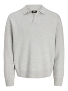 JACK & JONES JCOCOVER KNIT SPLIT NECK POLO Freizeitshirts /-hemden JACK & JONES 179085 S