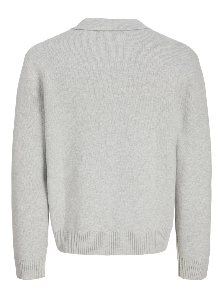 JACK & JONES JCOCOVER KNIT SPLIT NECK POLO Freizeitshirts /-hemden JACK & JONES