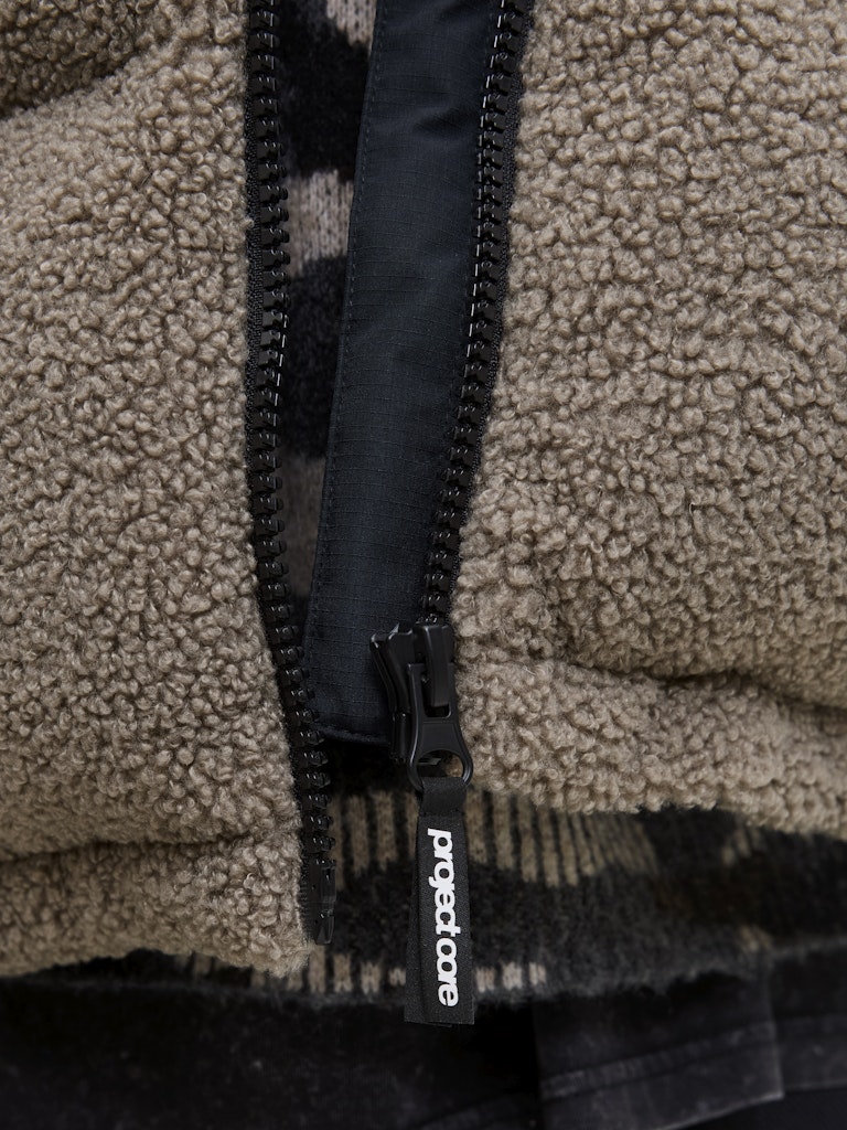 JACK & JONES JCOFLARE TEDDY PUFFER JACKET Freizeitjacken JACK & JONES