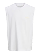 JACK & JONES JCOINFINITY SUN CHEST SL TEE CREW N Freizeitpullover JACK & JONES Bright White S