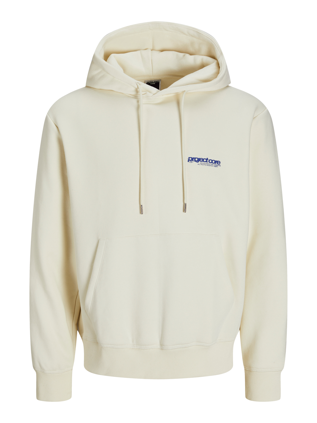 JACK & JONES JCOUNION PRINT SWEAT HOOD NOOS Freizeitpullover JACK & JONES Sweet Corn S