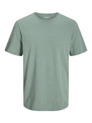 JACK & JONES JJEBASHER TEE O-NECK SS NOOS Cloud Dancer/REG Freizeitshirts /-hemden JACK & JONES Iceberg Green S