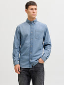 JACK & JONES JJEBROOK JJOXFORD SHIRT AKM 990 NOO Freizeitshirts /-hemden JACK & JONES