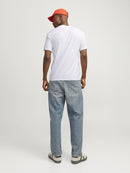 JACK & JONES JJECALEB VARSITY TEE SS O-NECK NOOS Navy Blazer Freizeitshirts /-hemden JACK & JONES