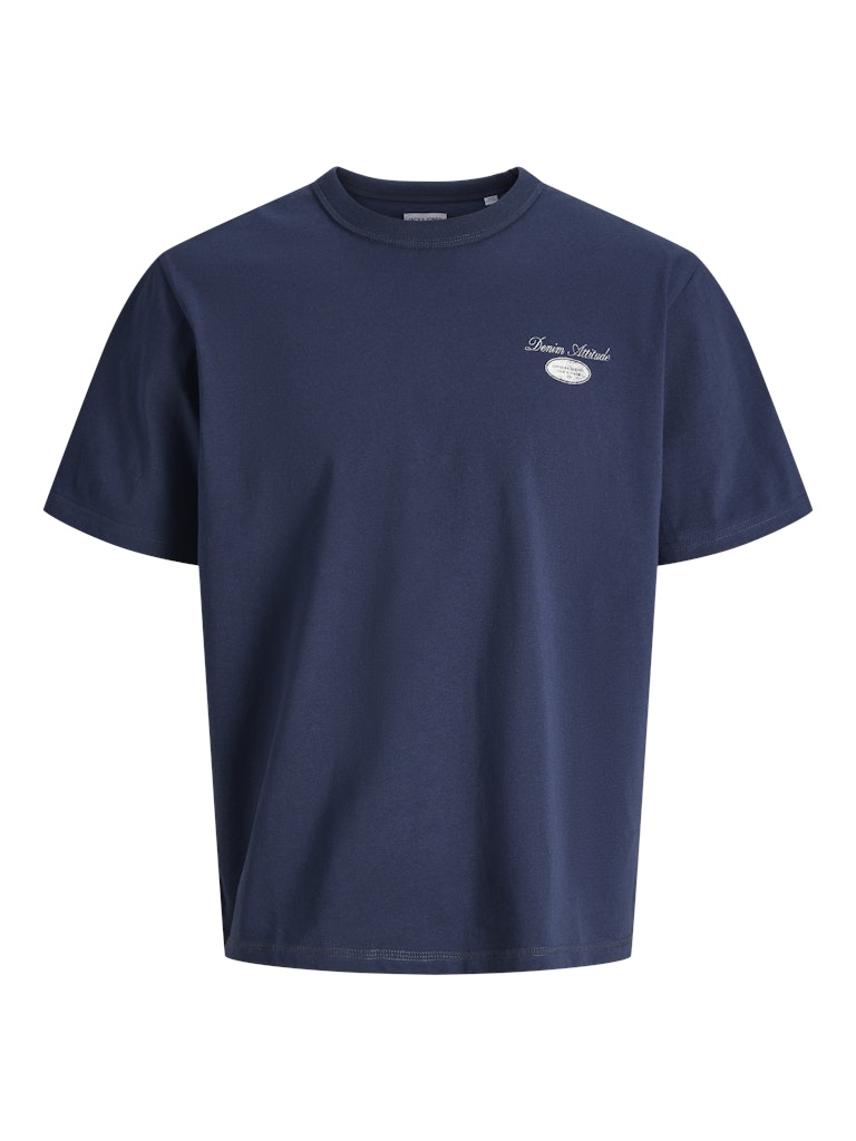 JACK & JONES JJEDOVER GRAPHIC TEE SS CREW NECK S Freizeitshirts /-hemden JACK & JONES Navy Blazer S