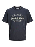 JACK & JONES JJEDOVER PRINT TEE SS CREW NECK Freizeitshirts /-hemden JACK & JONES 178012 S