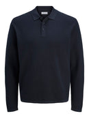 JACK & JONES JJEGEORGE KNIT POLO LS SN Freizeitshirts /-hemden JACK & JONES 175876 S