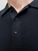 JACK & JONES JJEGEORGE KNIT POLO LS SN Freizeitshirts /-hemden JACK & JONES