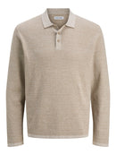 JACK & JONES JJEGEORGE KNIT POLO LS SN Freizeitshirts /-hemden JACK & JONES 176547002 S