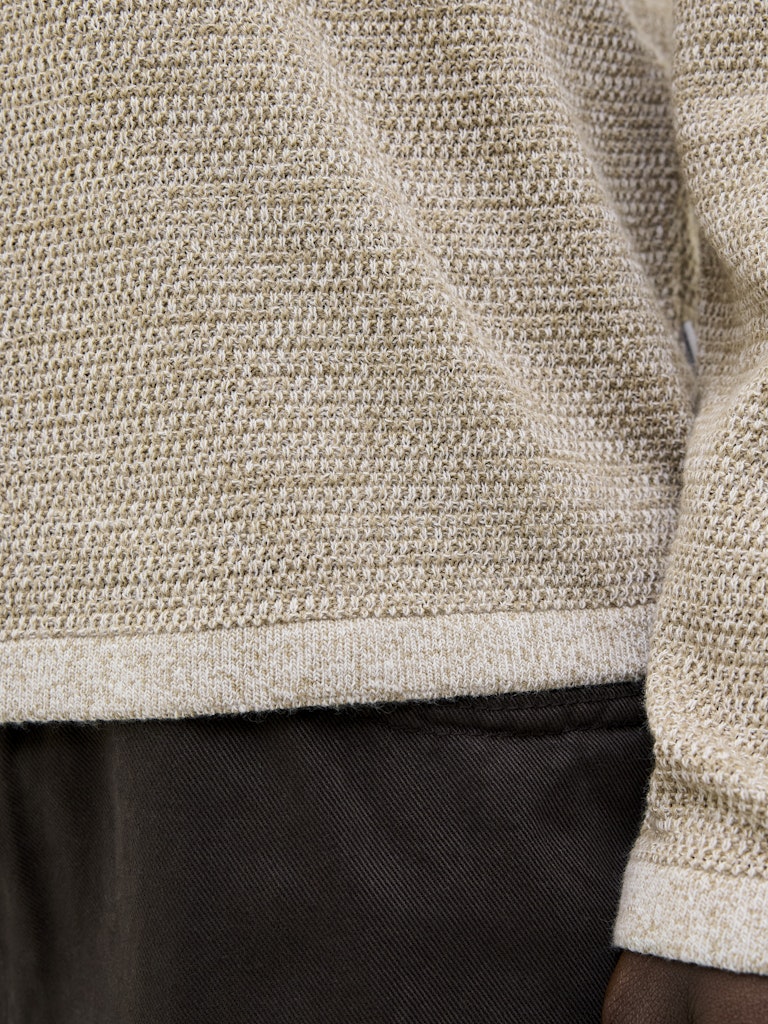 JACK & JONES JJEGEORGE KNIT POLO LS SN Freizeitshirts /-hemden JACK & JONES
