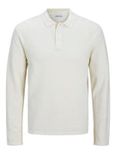 JACK & JONES JJEGEORGE KNIT POLO LS SN Freizeitshirts /-hemden JACK & JONES 177642 S