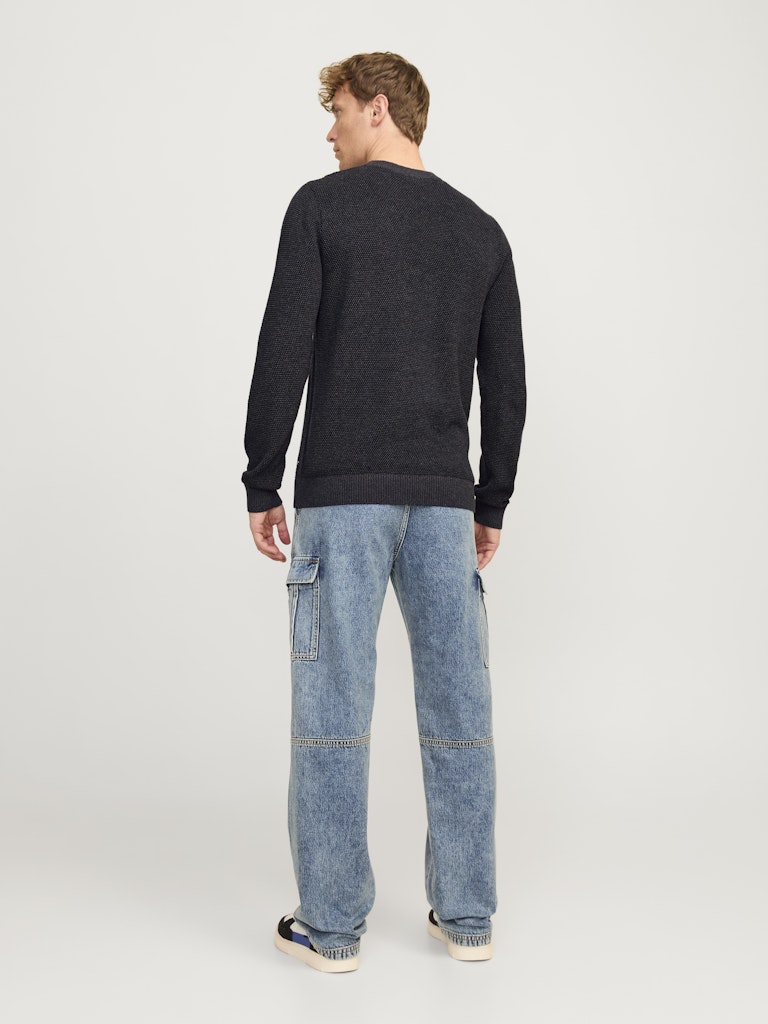 JACK & JONES JJEGLOBE KNIT CREW NECK NOOS Freizeitpullover JACK & JONES