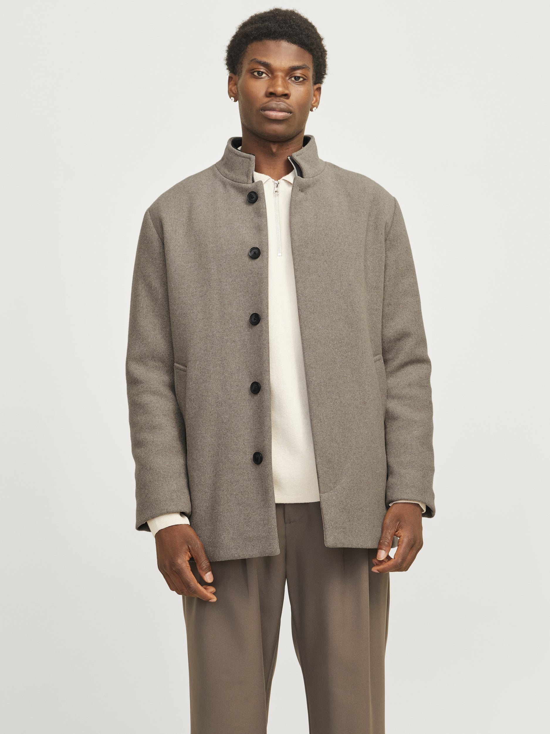 JACK & JONES JJEHARRISON WOOL BLEND JACKET SN Freizeitjacken JACK & JONES
