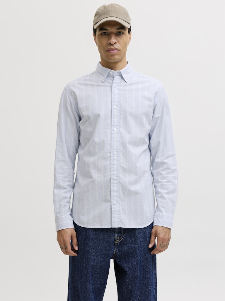 JACK & JONES JJEHARVEY OXFORD L/S SHIRT NOOS Freizeitshirts /-hemden JACK & JONES