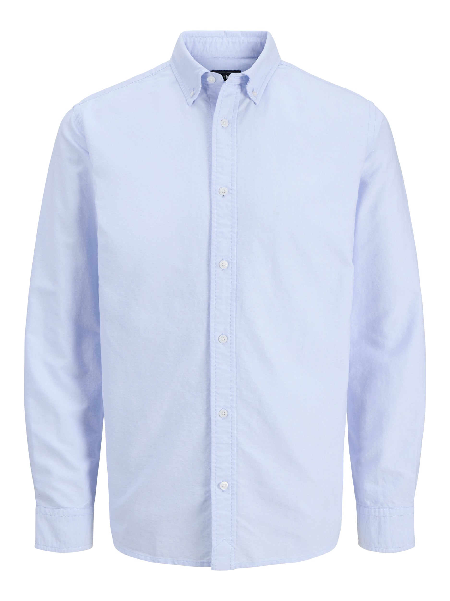 JACK & JONES JJEHARVEY OXFORD L/S SHIRT NOOS Freizeitshirts /-hemden JACK & JONES Chambray Blue/stripes S