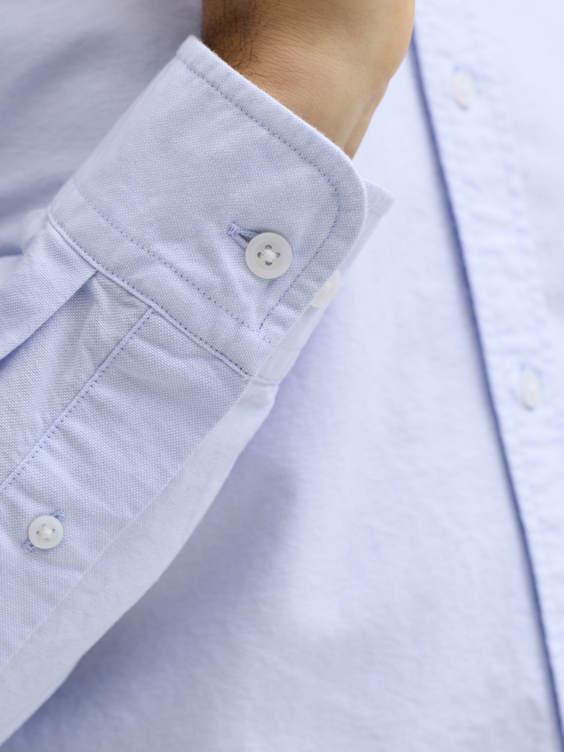 JACK & JONES JJEHARVEY OXFORD L/S SHIRT NOOS Freizeitshirts /-hemden JACK & JONES