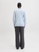 JACK & JONES JJEHILL KNIT CREW NECK NOOS Iceberg Green/Twist Freizeitpullover JACK & JONES
