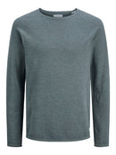 JACK & JONES JJEHILL KNIT CREW NECK NOOS Iceberg Green/Twist Freizeitpullover JACK & JONES 176707013 S